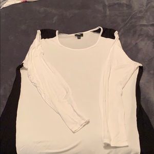 Black and white tunic